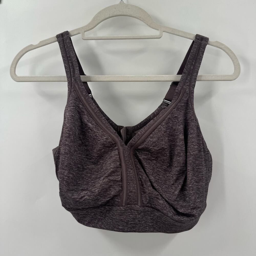 Cacique purple wire free bra